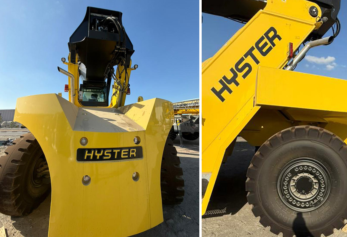 hyster RS45 reach stackers