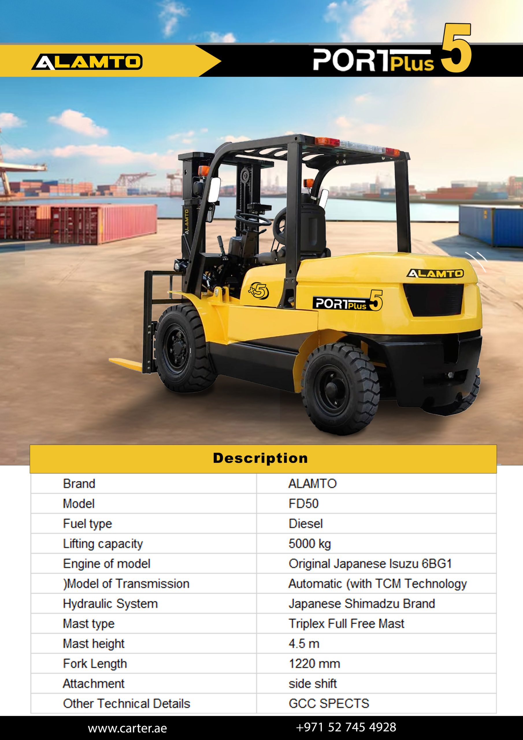 port pluse forklift